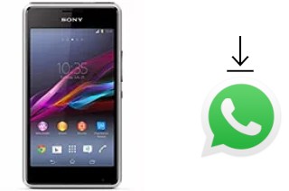 Comment installer WhatsApp dans un Sony Xperia E1 dual