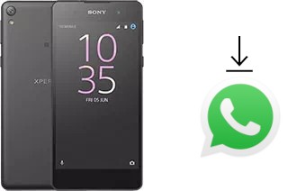 Comment installer WhatsApp dans un Sony Xperia E5