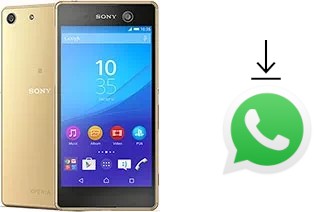 Comment installer WhatsApp dans un Sony Xperia M5 Dual