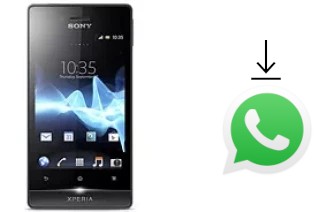 Comment installer WhatsApp dans un Sony Xperia miro