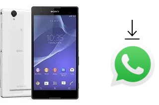 Comment installer WhatsApp dans un Sony Xperia T2 Ultra