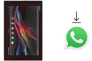 Comment installer WhatsApp dans un Sony Xperia Tablet Z Wi-Fi