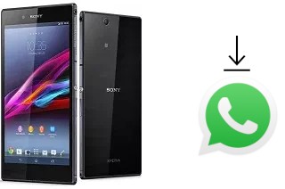 Comment installer WhatsApp dans un Sony Xperia Z Ultra