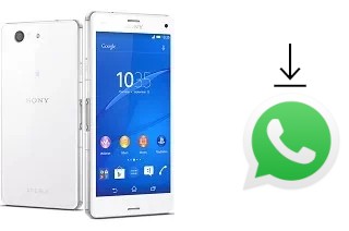 Comment installer WhatsApp dans un Sony Xperia Z3 Compact