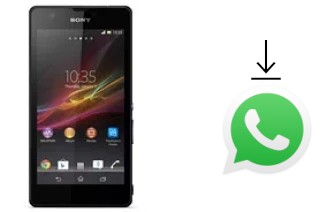 Comment installer WhatsApp dans un Sony Xperia ZR