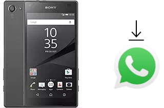 Comment installer WhatsApp dans un Sony Xperia Z5 Compact