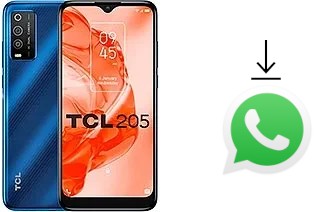 Comment installer WhatsApp dans un TCL 205