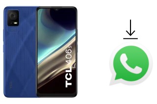 Comment installer WhatsApp dans un TCL 406s