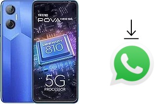 Comment installer WhatsApp dans un Tecno Pova Neo 5G