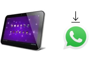 Comment installer WhatsApp dans un Toshiba Excite 10 SE