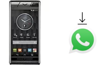 Comment installer WhatsApp dans un Vertu Aster