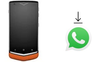 Comment installer WhatsApp dans un Vertu Constellation 2013