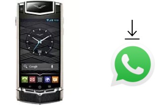 Comment installer WhatsApp dans un Vertu Ti