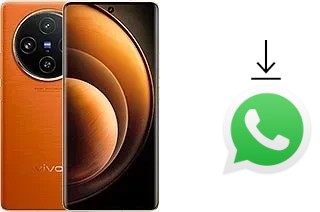 Comment installer WhatsApp dans un vivo X100