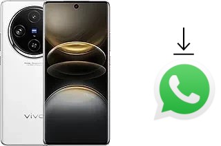 Comment installer WhatsApp dans un vivo X100s Pro