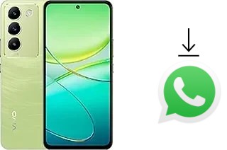 Comment installer WhatsApp dans un vivo Y100 4G