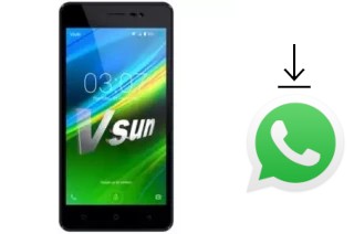 Comment installer WhatsApp dans un Vsun Aqua Tough