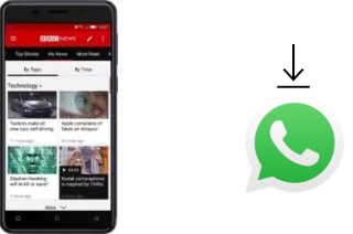 Comment installer WhatsApp dans un Weimei Force X