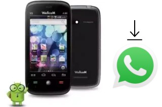 Comment installer WhatsApp dans un WellcoM A86