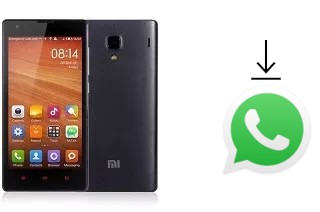 Comment installer WhatsApp dans un Xiaomi Redmi 1S