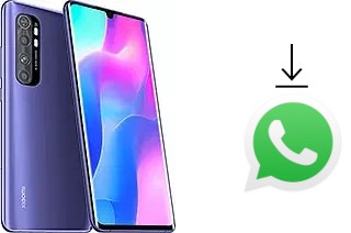 Comment installer WhatsApp dans un Xiaomi Mi Note 10 Lite