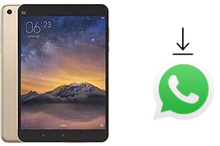 Comment installer WhatsApp dans un Xiaomi Mi Pad 2