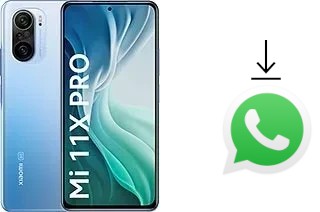 Comment installer WhatsApp dans un Xiaomi Mi 11X Pro