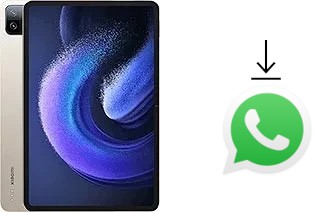 Comment installer WhatsApp dans un Xiaomi Pad 6 Pro