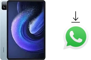 Comment installer WhatsApp dans un Xiaomi Pad 6