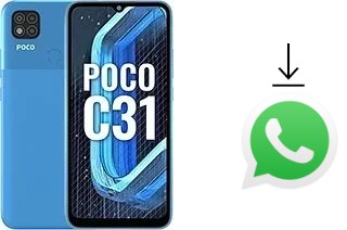 Comment installer WhatsApp dans un Xiaomi Poco C31