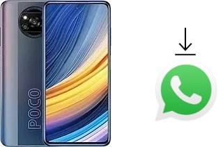 Comment installer WhatsApp dans un Xiaomi Poco X3 Pro