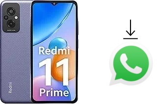 Comment installer WhatsApp dans un Xiaomi Redmi 11 Prime