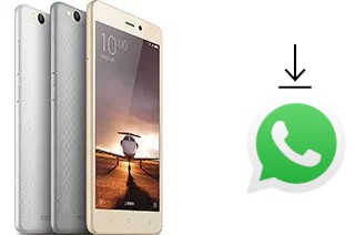 Comment installer WhatsApp dans un Xiaomi Redmi 3