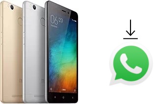 Comment installer WhatsApp dans un Xiaomi Redmi 3s Prime