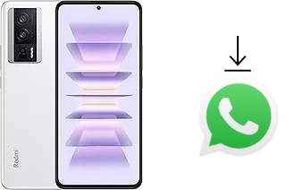 Comment installer WhatsApp dans un Xiaomi Redmi K60 Pro