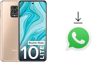 Comment installer WhatsApp dans un Xiaomi Redmi Note 10 Lite