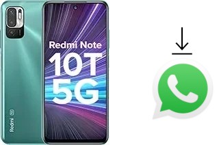 Comment installer WhatsApp dans un Xiaomi Redmi Note 10T 5G