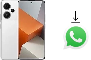 Comment installer WhatsApp dans un Xiaomi Redmi Note 13 Pro+