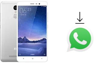 Comment installer WhatsApp dans un Xiaomi Redmi Note 3