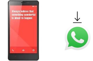 Comment installer WhatsApp dans un Xiaomi Redmi Note 4G