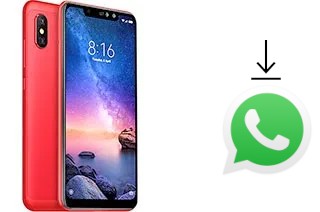 Comment installer WhatsApp dans un Xiaomi Redmi Note 6 Pro