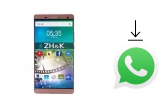 Comment installer WhatsApp dans un ZH-K Mobile Evo