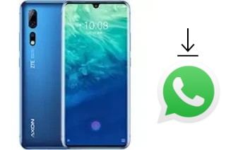 Comment installer WhatsApp dans un ZTE Axon 10 Pro