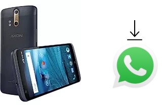 Comment installer WhatsApp dans un ZTE Axon