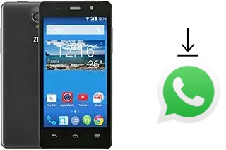 Comment installer WhatsApp dans un ZTE Blade Apex 3