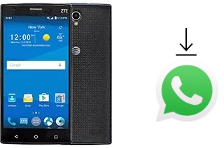 Comment installer WhatsApp dans un ZTE Zmax 2