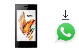 Comment installer WhatsApp dans un Zyrex ZA977