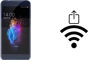 Générer un QR code avec la clé Wifi sur un 360 N5s