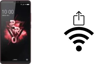 Générer un QR code avec la clé Wifi sur un 360 N7 Pro