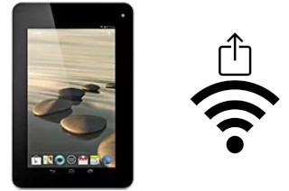 Générer un QR code avec la clé Wifi sur un Acer Iconia Tab B1-710